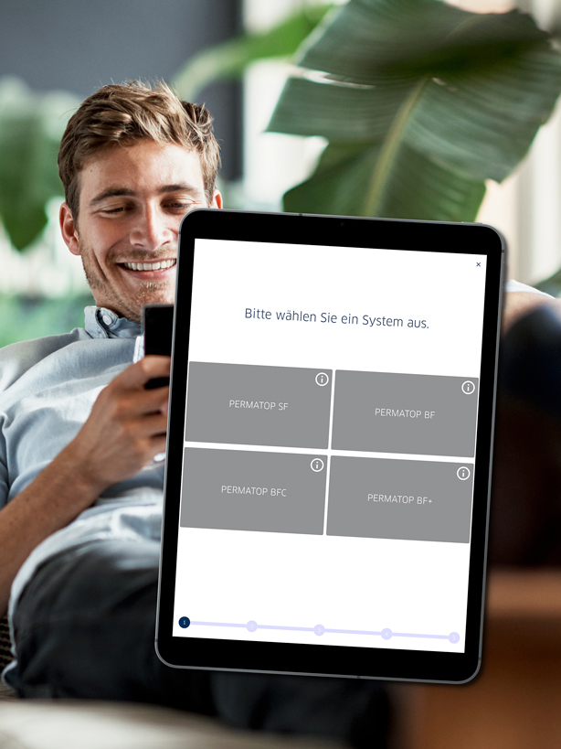 Egal ob auf dem Smartphone oder Tablet, BLANKE PERMATOP NAVIGATOR APP liefert schnell und bequem Informationen zur Orientierung.|Foto: Blanke